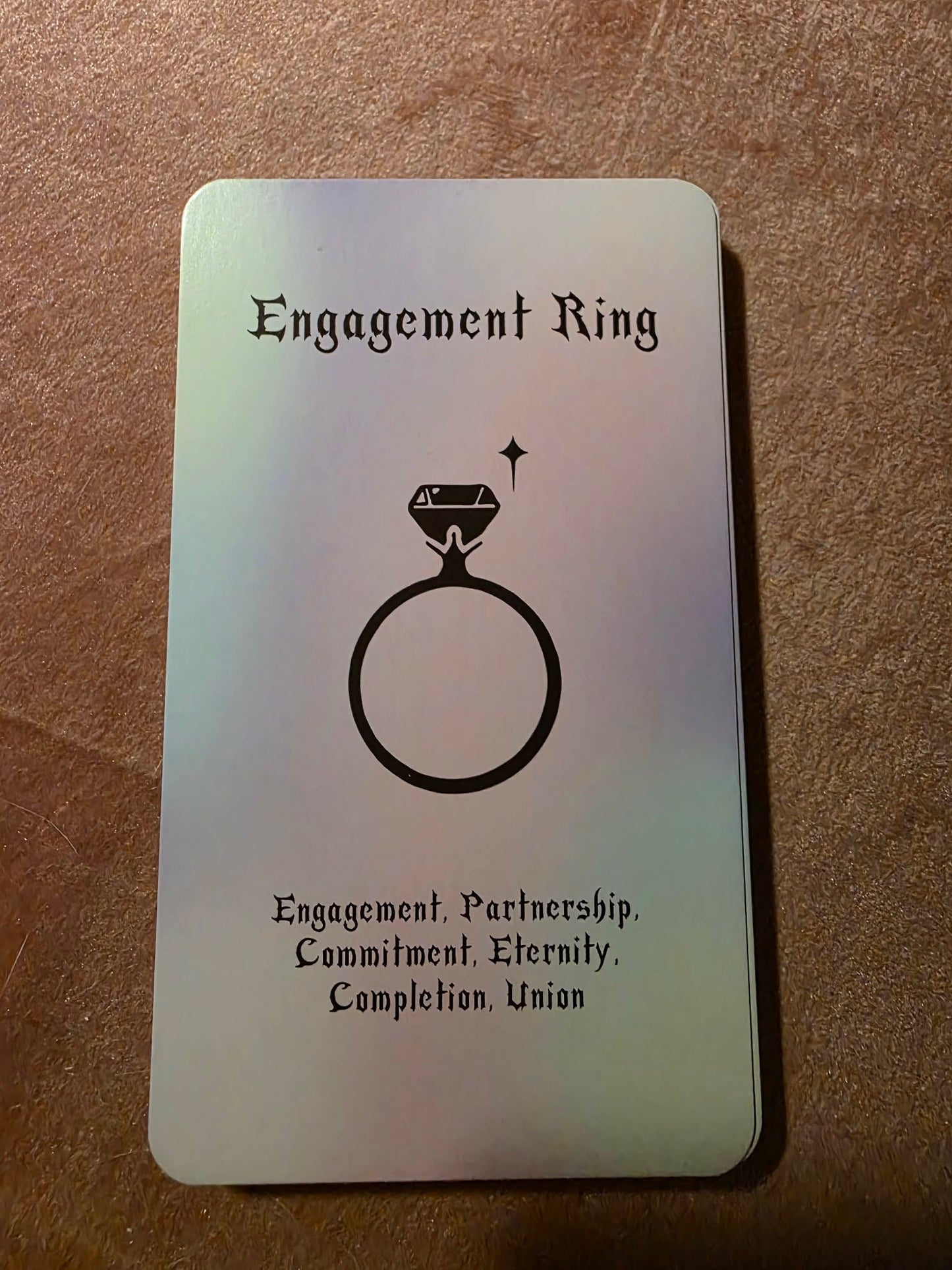 Love Oracle Tarot — carte Kisses