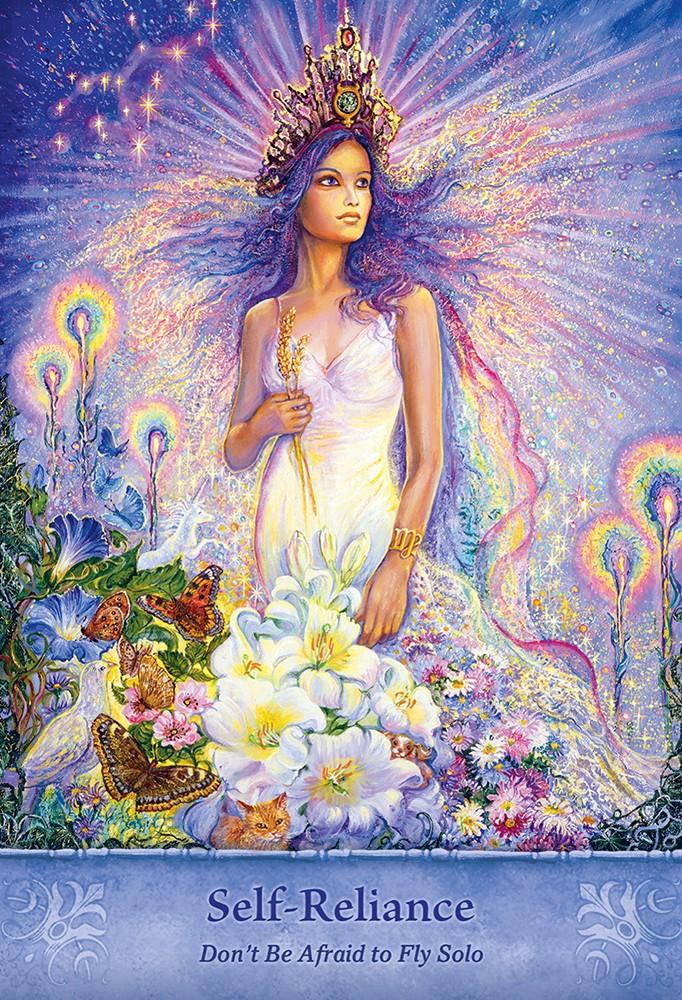 Mystical Wisdom Card Deck — 46 Cards by Josephine Wall