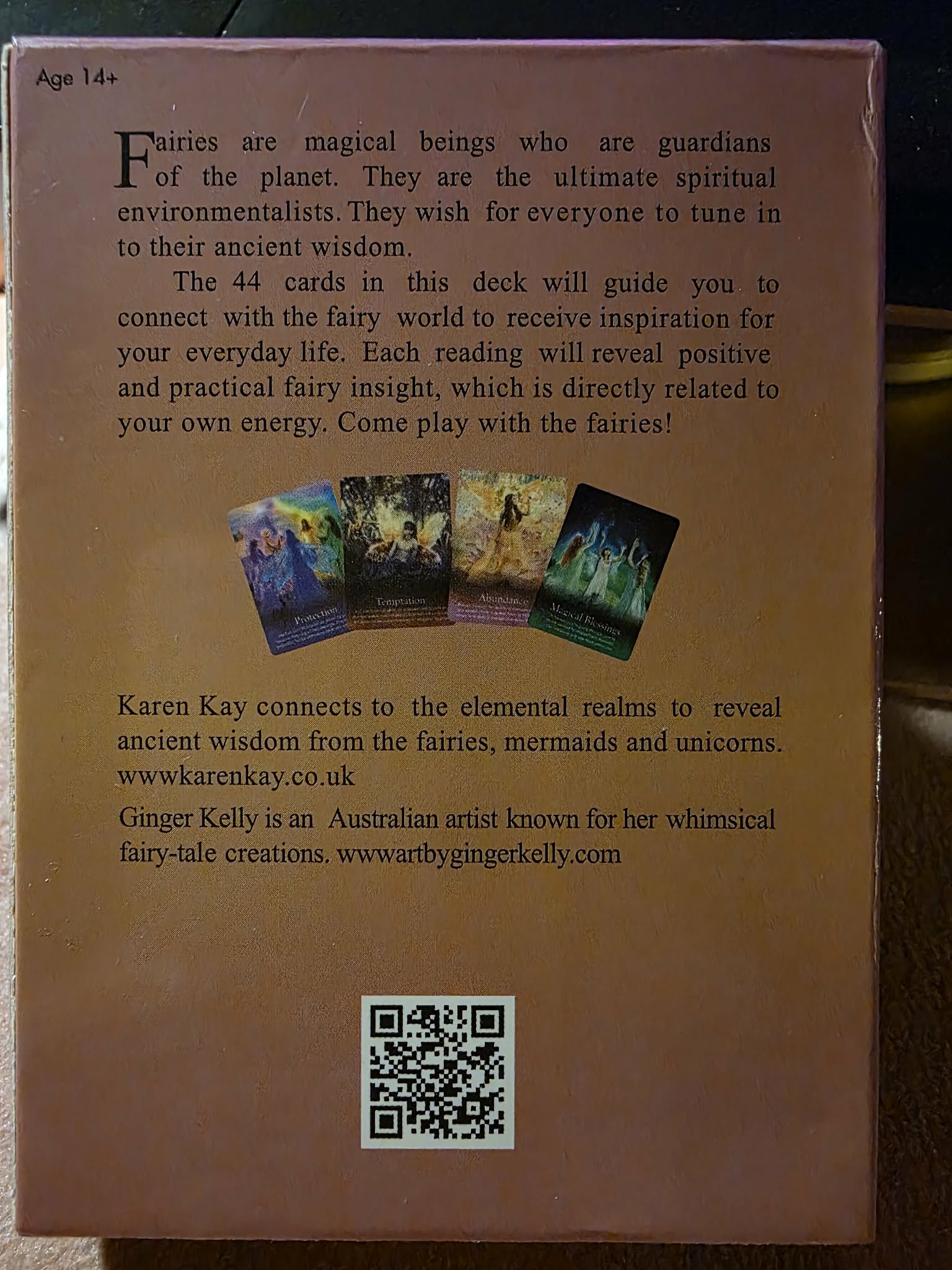 Oracle of the Fairies — 6 cartes : Believe in Magic, Divination, Fairy Spotting, Flourish, Friendship, Healing