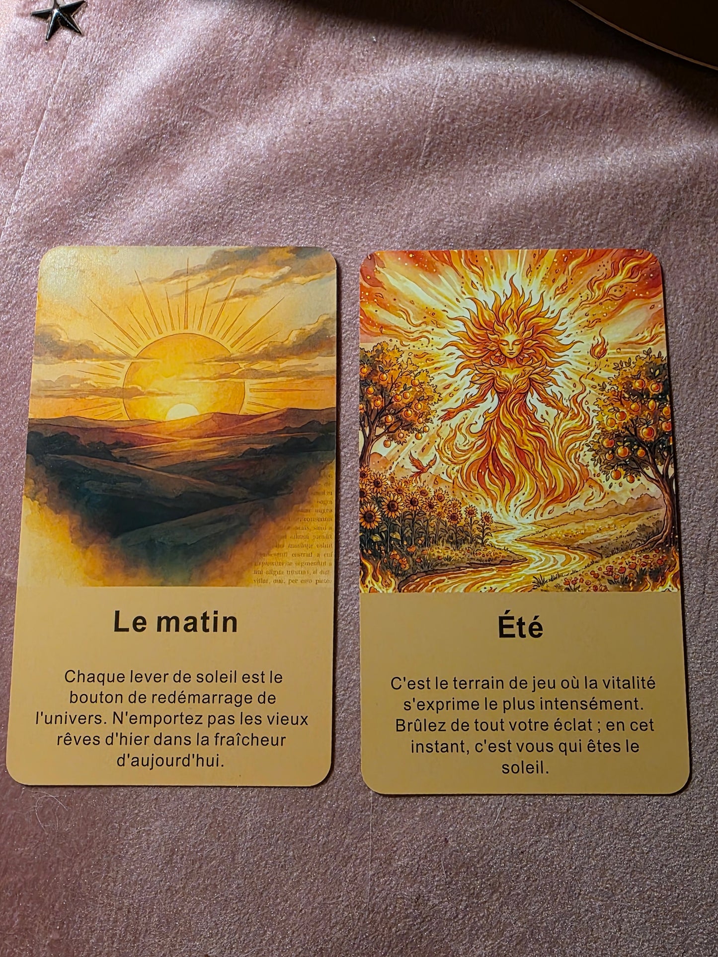 Cartes Dans quelques jours et Dans quelques semaines