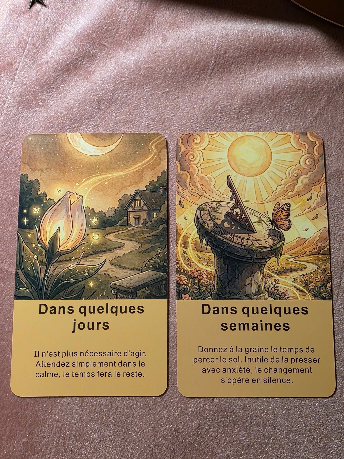 Carte L'Oracle du Temps Doré