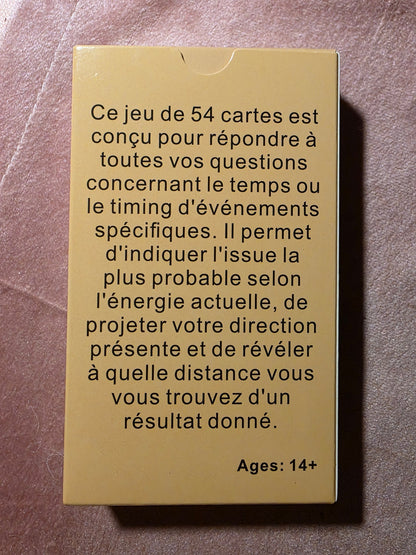 Dos des cartes - mandala doré