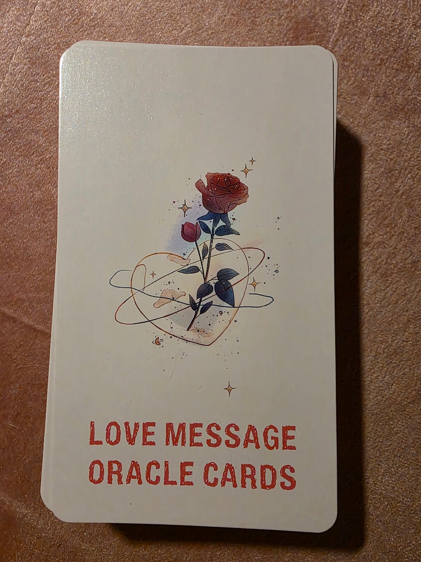 Love Message Oracle Cards — photo du coffret