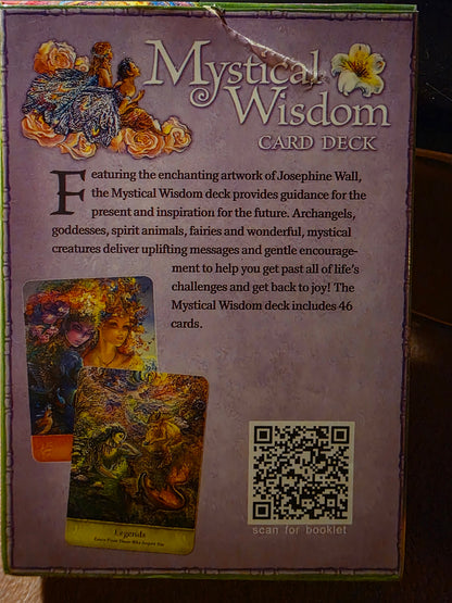 Mystical Wisdom Card Deck — coffret arrière
