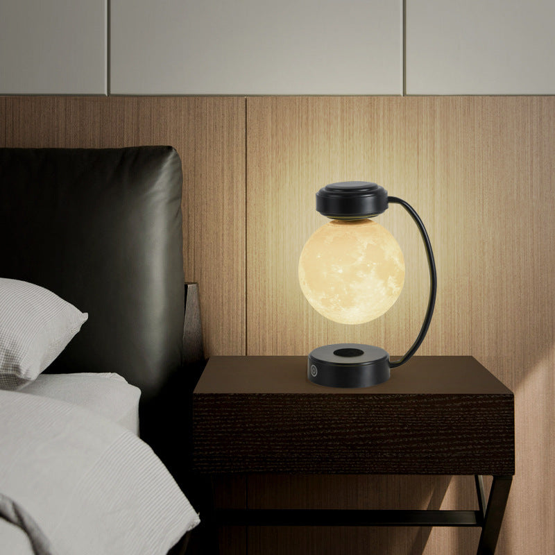 LampeFlot LED lévitation magnétique suspension flottante créative futuriste moderne design décoration ambiance unique magique innovant technologie cadeau éclairage lumière maison bureau salon chambre table lumineux spectaculaire impressionnant
