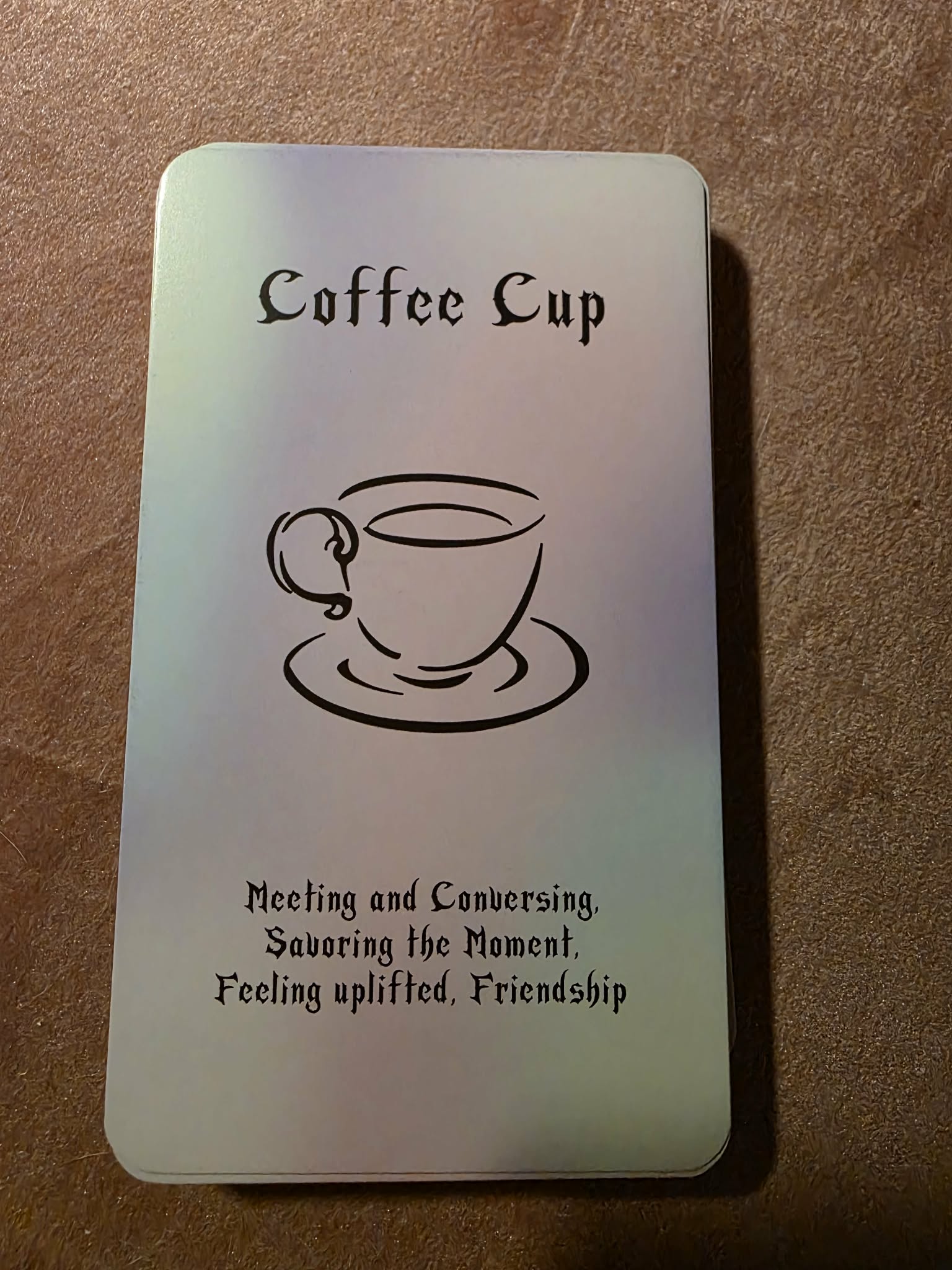 Love Oracle Tarot — carte Photograph