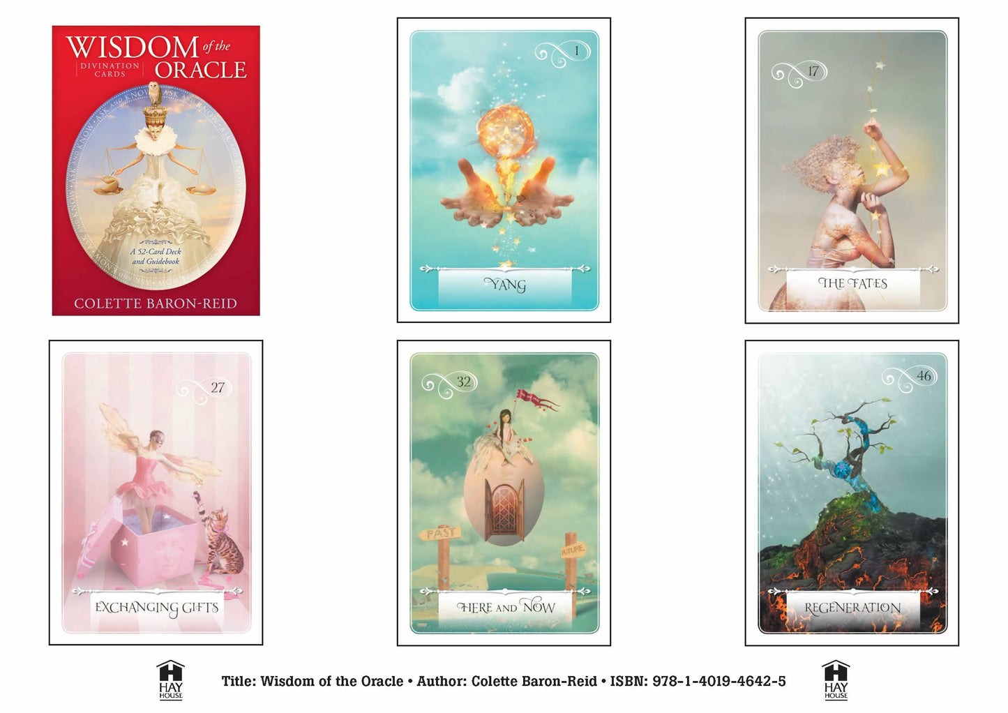 Wisdom of the Oracle — cartes étalées en éventail