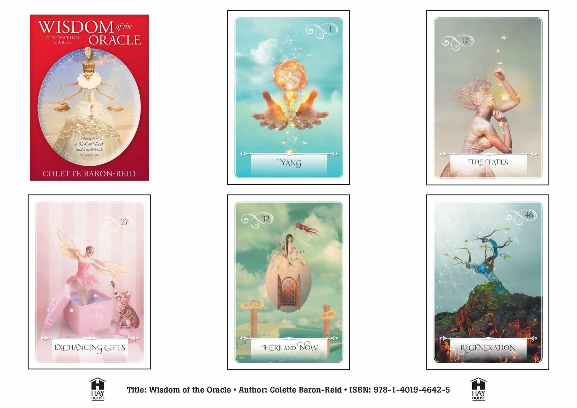 Wisdom of the Oracle — cartes étalées en éventail