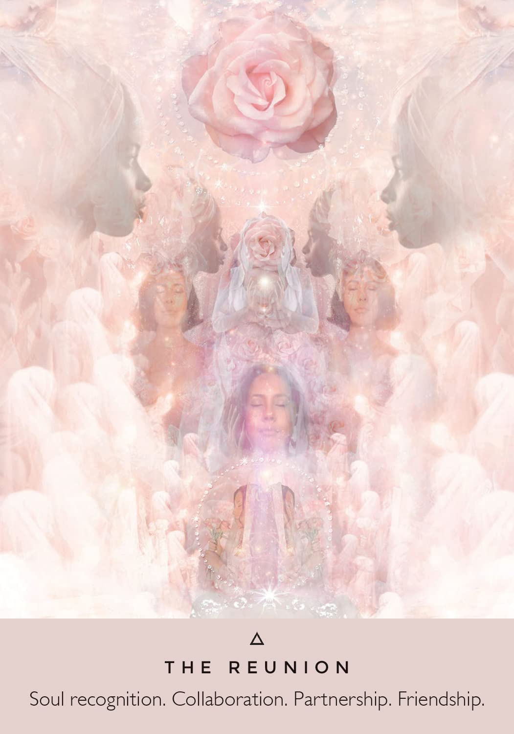 The Rose Oracle — coffret avant par Rebecca Campbell