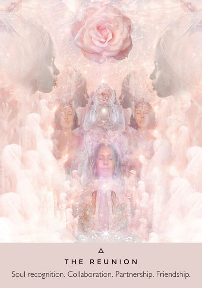 The Rose Oracle — coffret avant par Rebecca Campbell