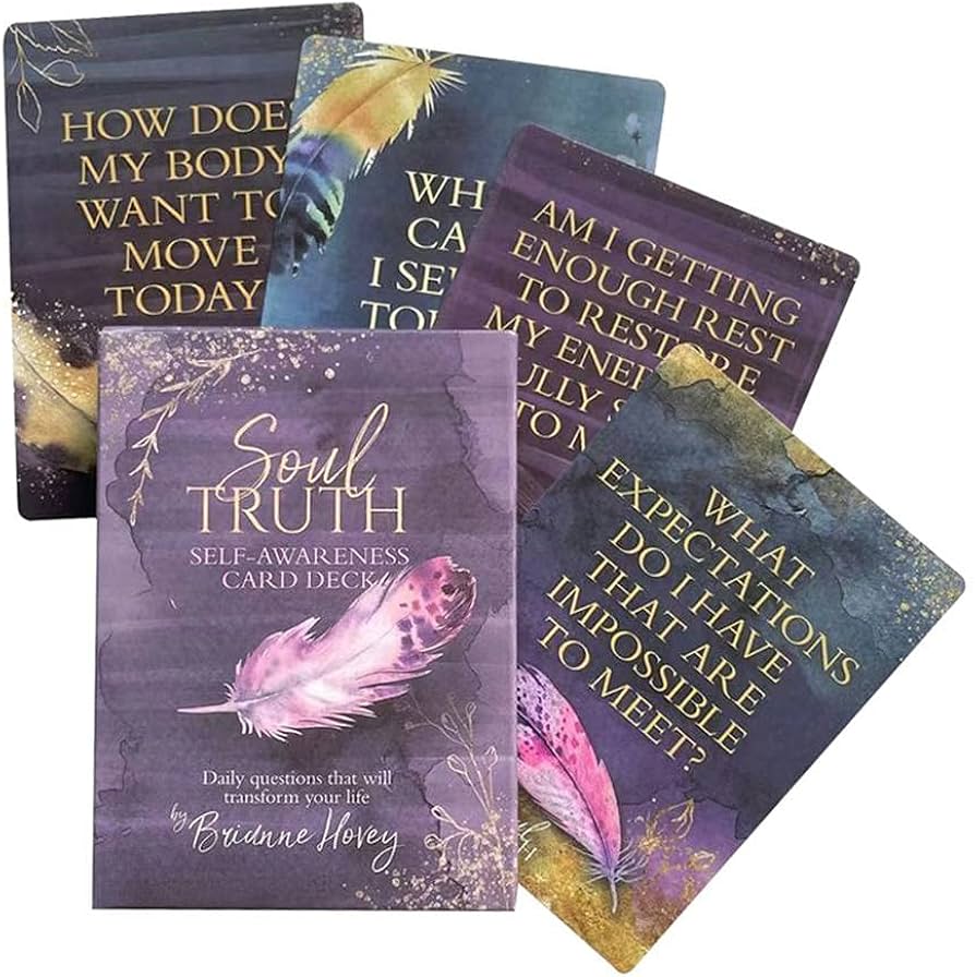 Soul Truth — coffret avec guidebook ouvert