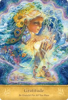 Mystical Wisdom — carte Gratitude