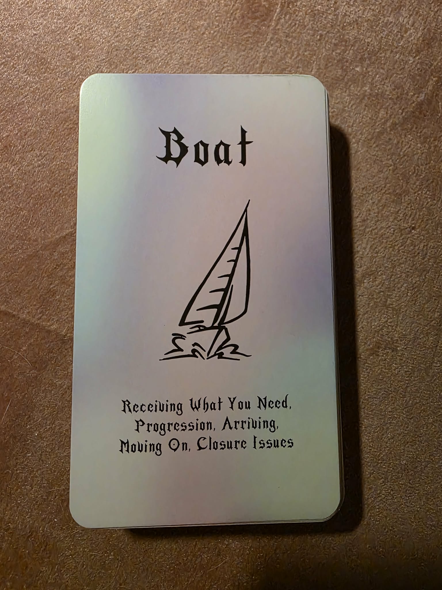 Love Oracle Tarot — carte Healing Heart