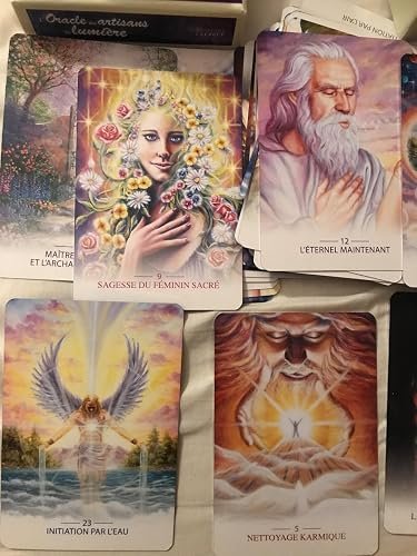 L’Oracle des Artisans de Lumière — 4 cartes exemples