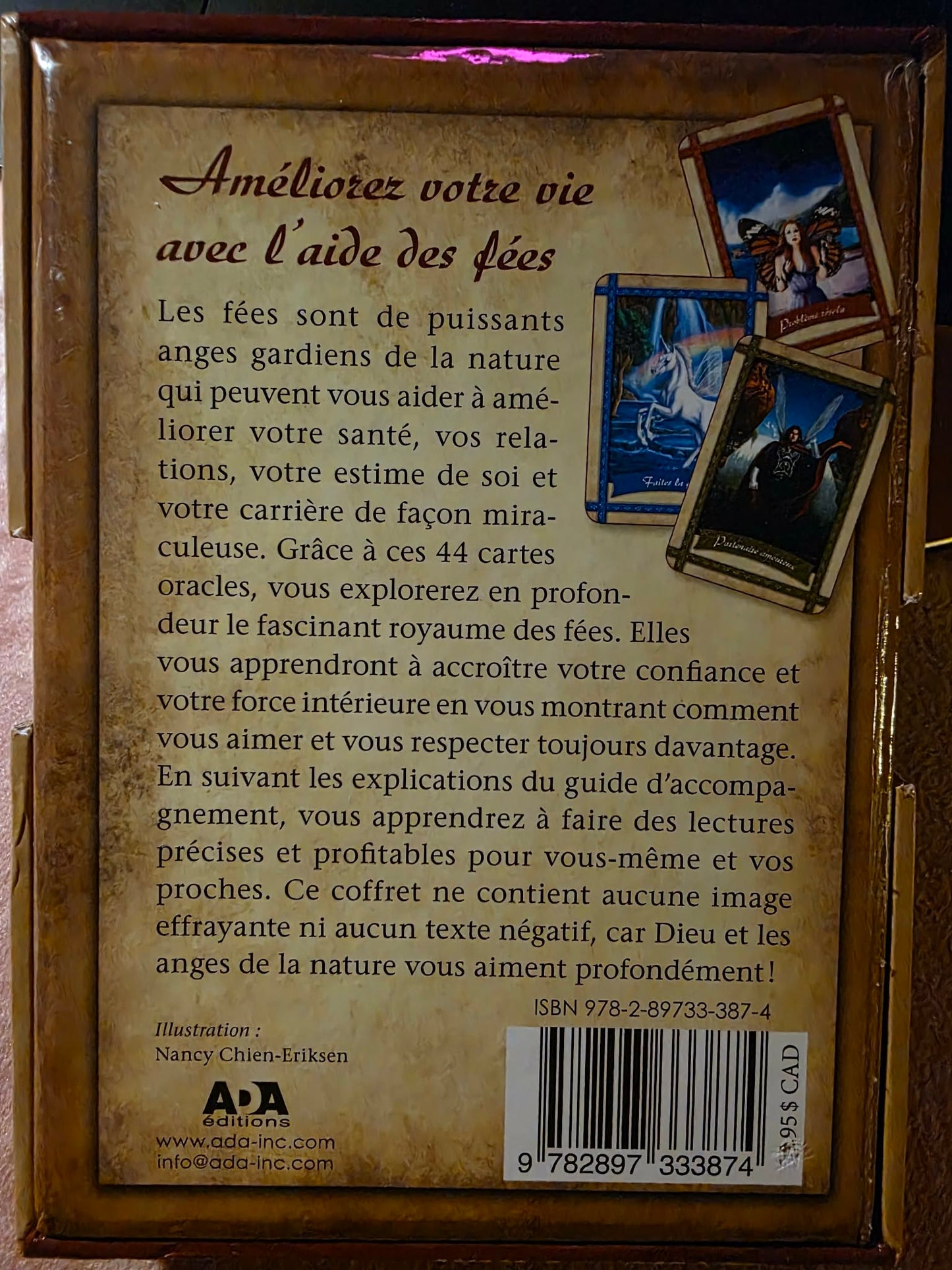 Guérir avec l'aide des fées — carte Magie de la nature