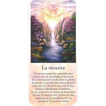 Carte Éveil – ange de lumière sur fleur de lotus