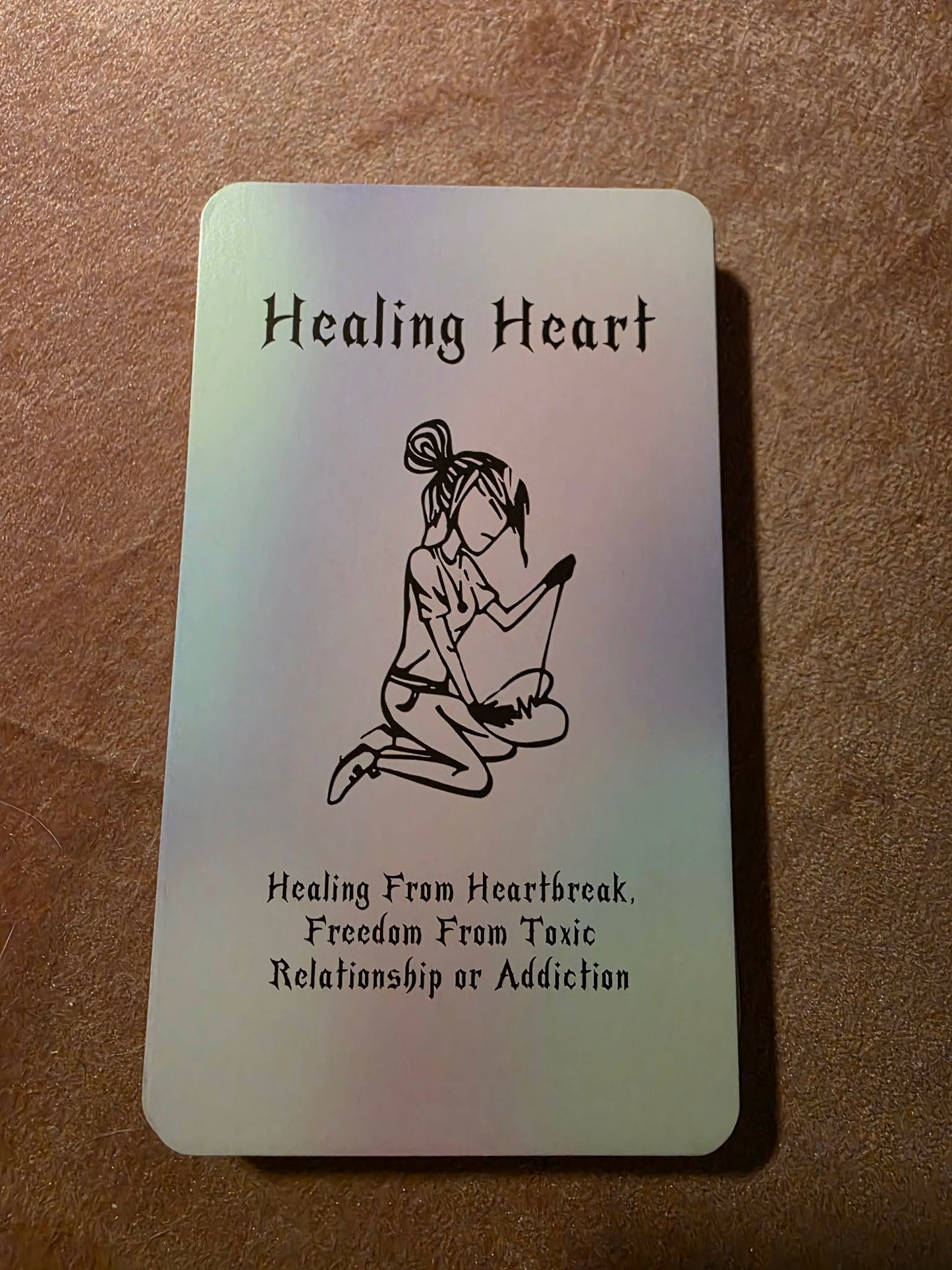 Love Oracle Tarot — cartes holographiques