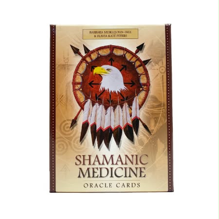 Médecine Chamanique Oracle Cards — couverture coffret
