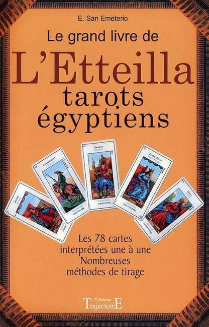 Le grand livre de L’Etteilla tarots égyptiens — couverture