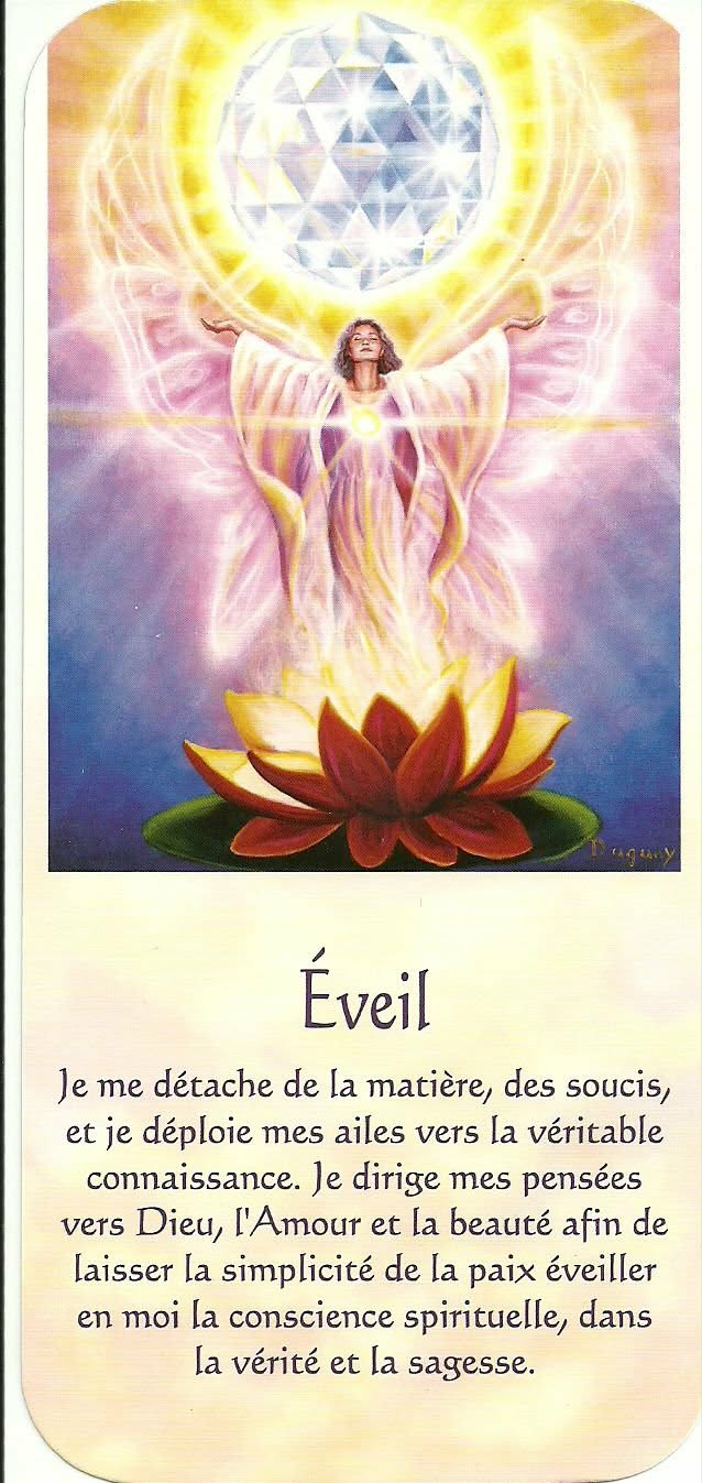 Couverture Messages d'Éveil – coffret violet et doré, Mario Duguay