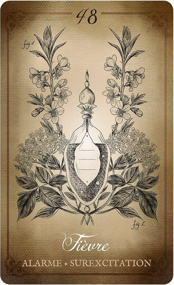 Carte Anxiété — Frayeur, Appréhension