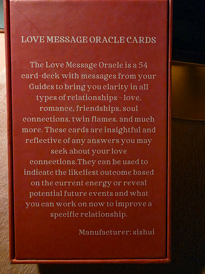 Love Message Oracle Cards — SMALLEST VERSION