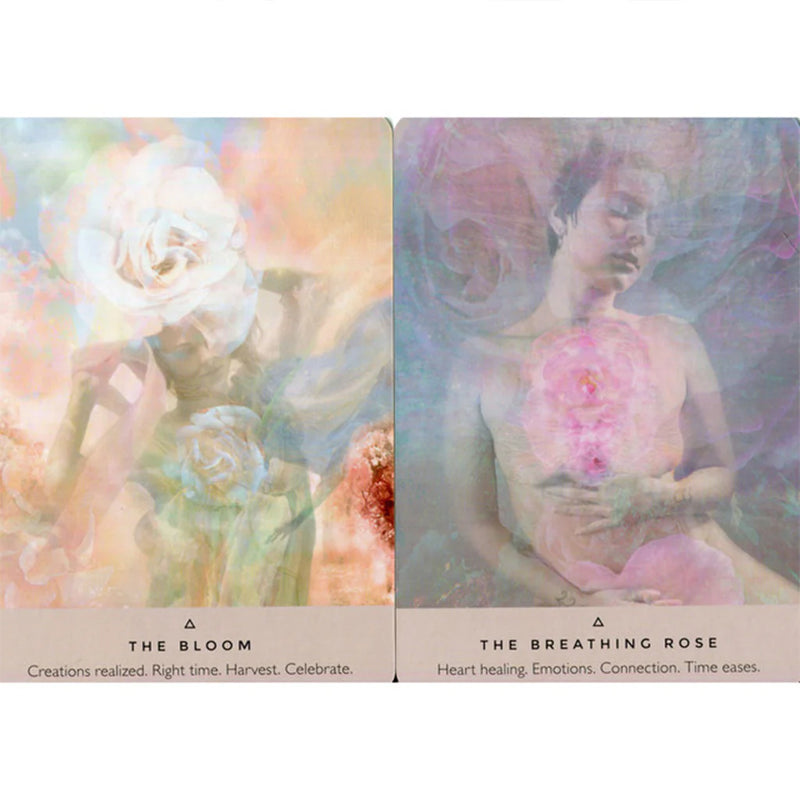 The Rose Oracle — cartes The Bloom et The Breathing Rose