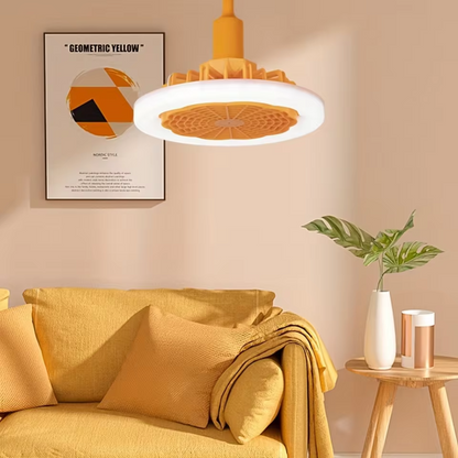 Ampoule FreshBulb désodorisante purificateur air intégré maison lumière LED éclairage odeurs frais sain propre hygiène ventilateur circulation moderne minimaliste design élégant intérieur chambre salon cuisine bureau salle-de-bain technologie intelligent compact pratique efficace
