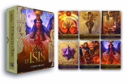 L'Oracle d'ISIS — coffret avec cartes étalées