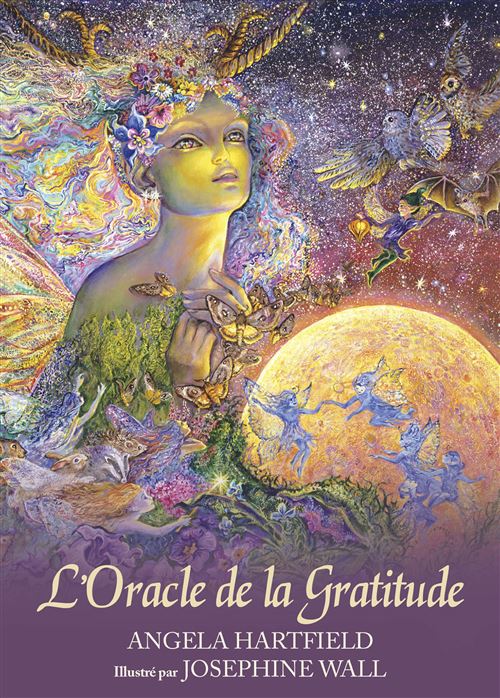 L'Oracle de la Gratitude — 55 Cartes | Angela Hartfield | Illustré par Josephine Wall