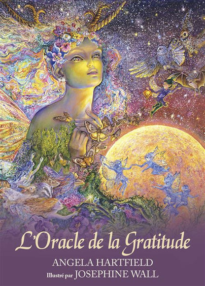L'Oracle de la Gratitude — 55 Cartes | Angela Hartfield | Illustré par Josephine Wall