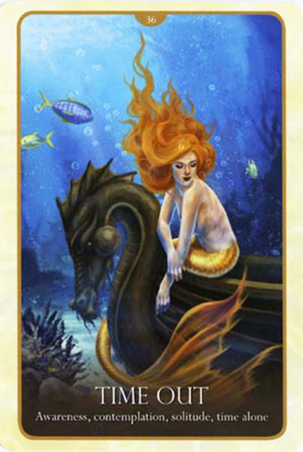 Oracle of the Mermaids — 45-Card Deck by Lucy Cavendish