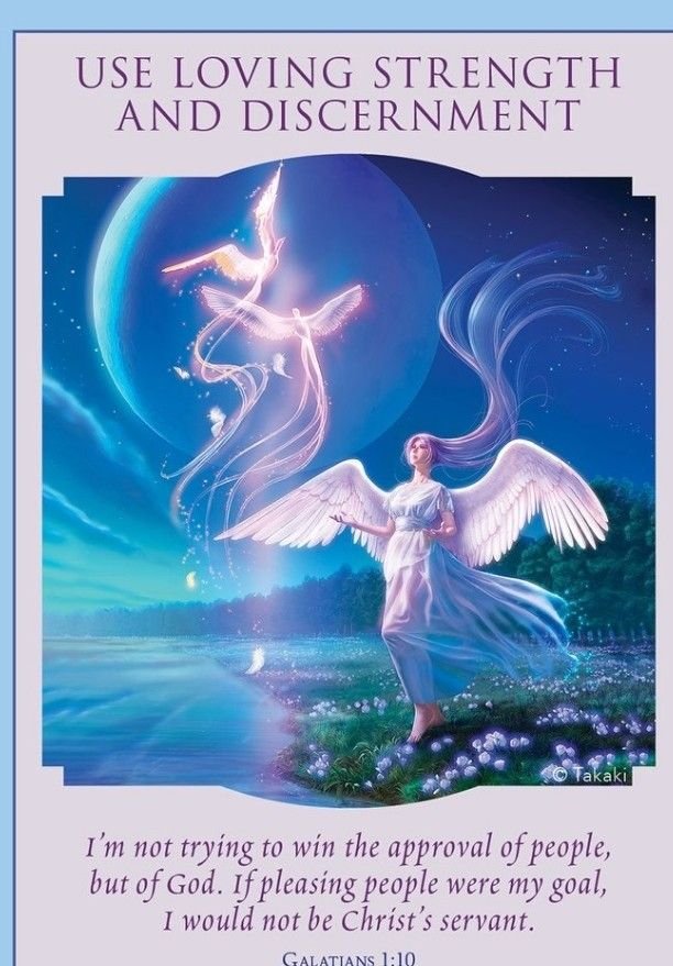 Love & Light — carte Use Loving Strength and Discernment, Galatians 1:10