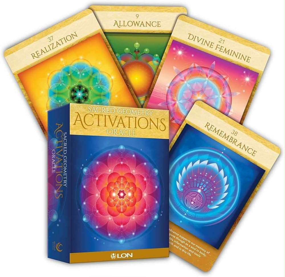 Sacred Geometry Activations Oracle — 44-Card Deck by LON
