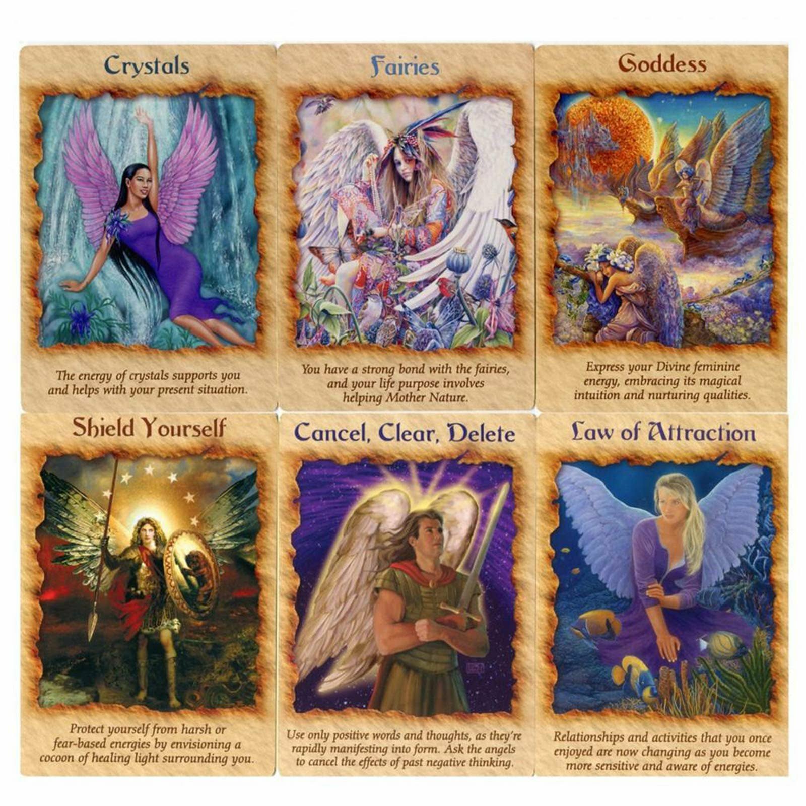 Angel Therapy — 2 cartes : Law of Attraction, Archangel Michael