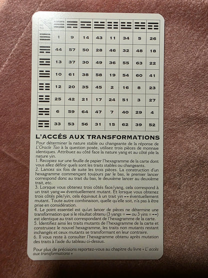 Oracle TAO - cartes illustrées