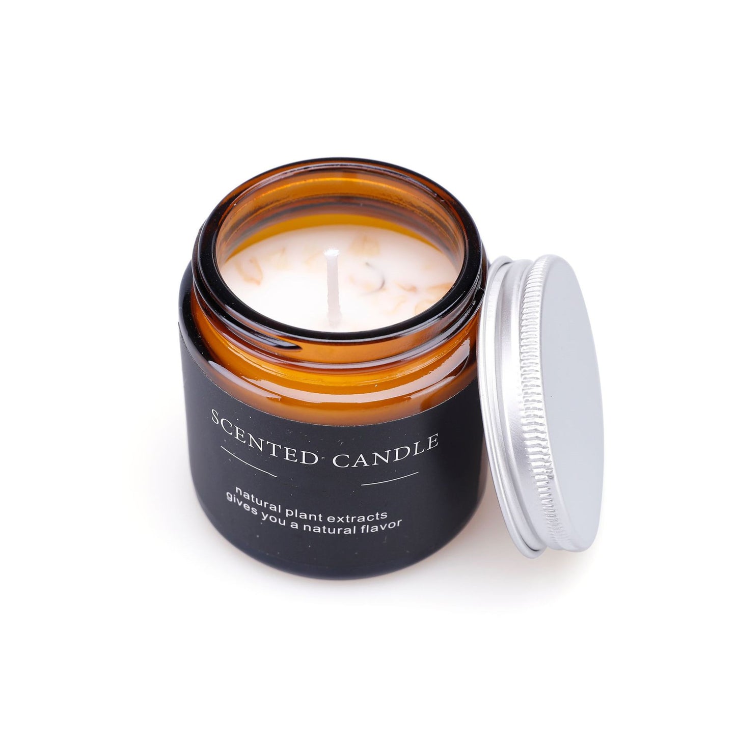 Bougie artisanale cire soja végétale bouteille vintage verre brun écologique fait main parfumée ambiance chaleureuse relaxante décoration naturelle durable cadeau aromatique maison