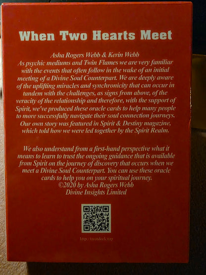 Soul Connections When Two Hearts Meet — coffret et cartes
