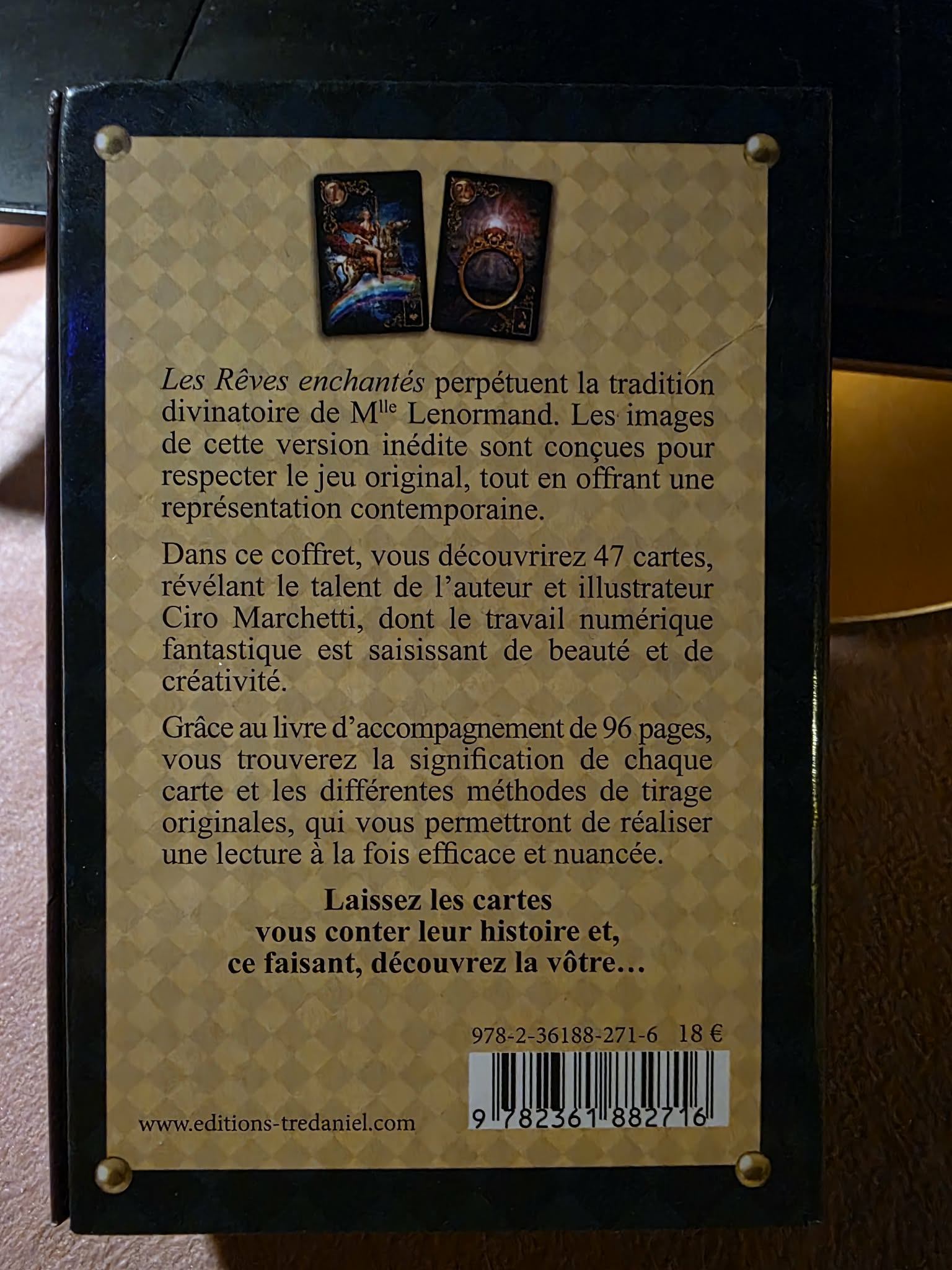 Les Rêves Enchantés de Lenormand — cartes supplémentaires