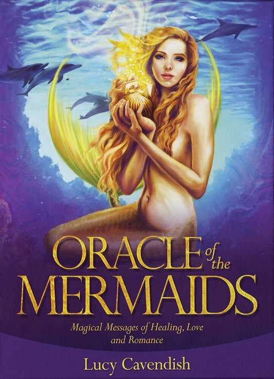 Oracle of the Mermaids — coffret avec cartes étalées en éventail