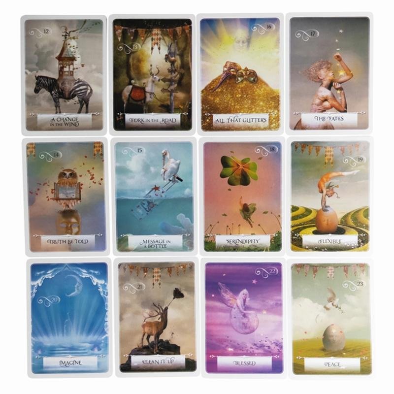 Wisdom of the Oracle — 6 cartes : Yang, Between Worlds, Higher Power, Orphaned, Not for You, The Tribe