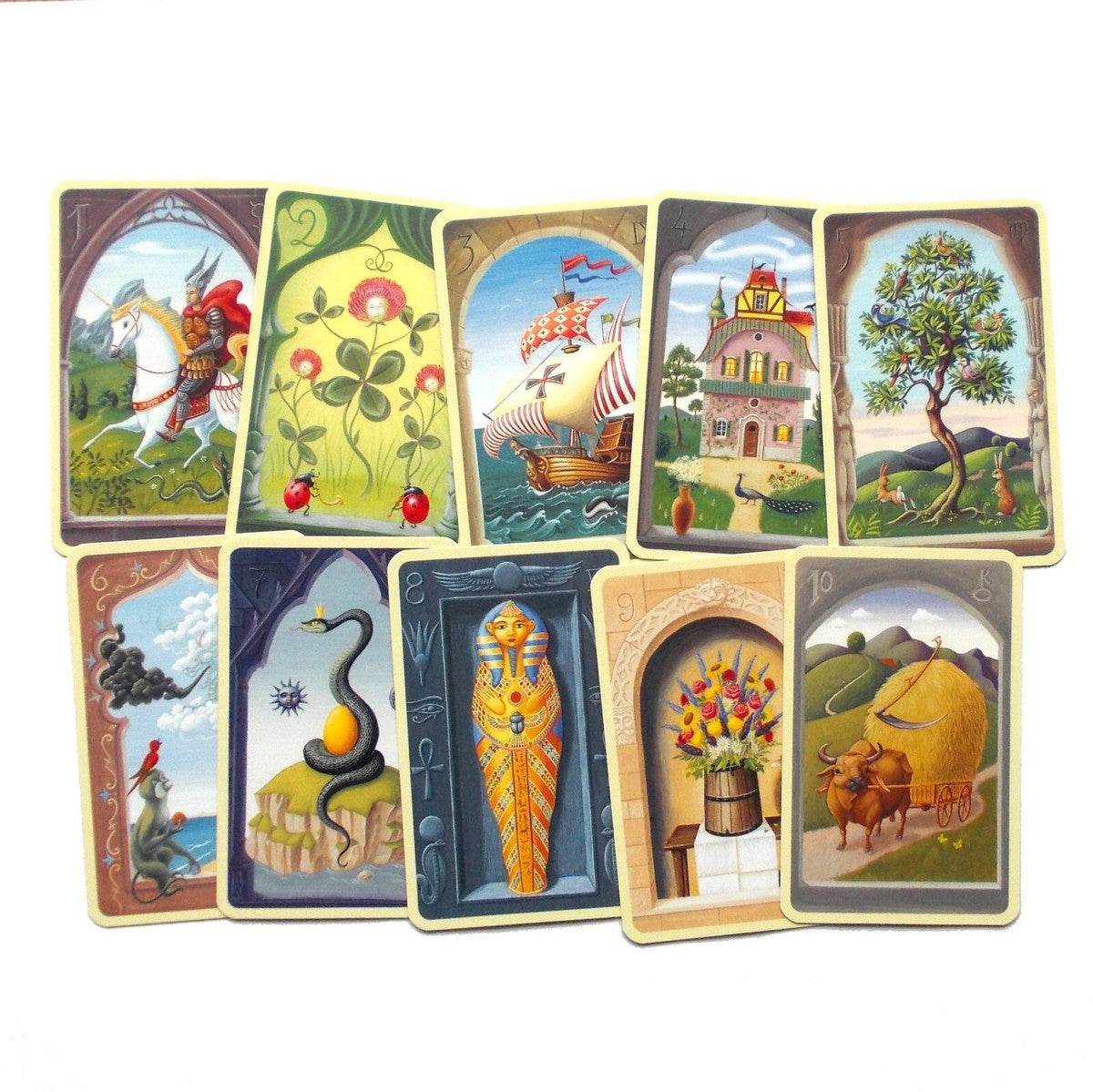 Les cartes mystiques de Mlle Lenormand — 36 cartes