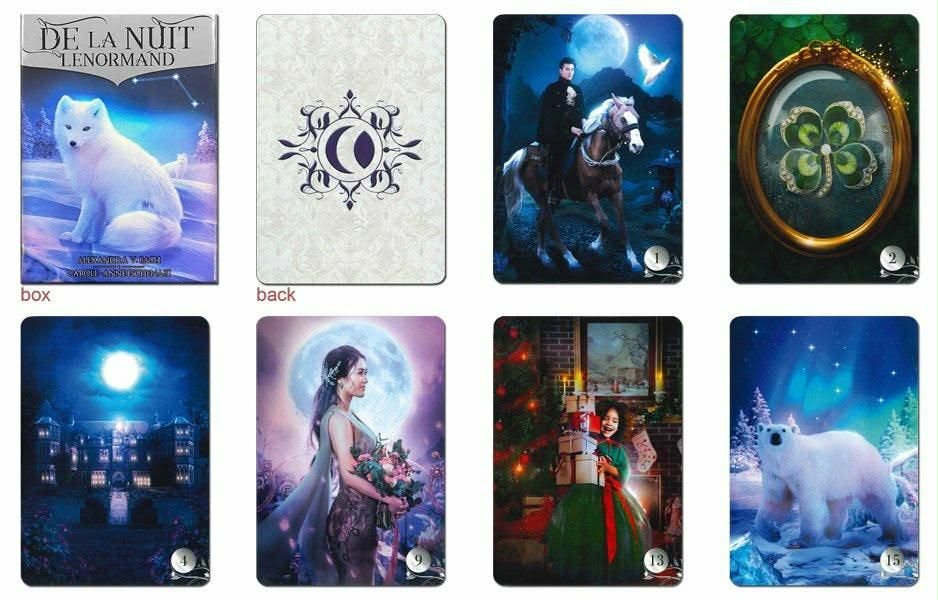 De La Nuit Lenormand — 36 cartes oracle