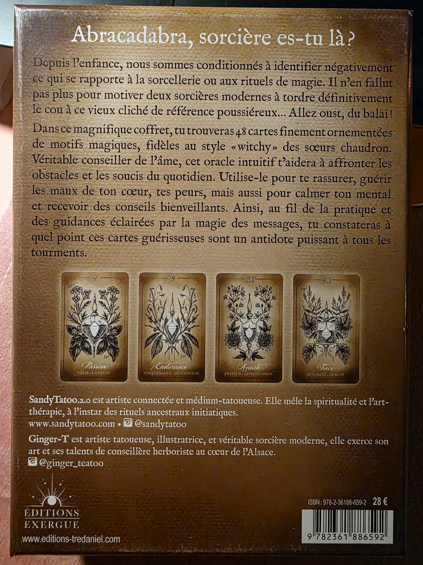 Oracle des Sœurs Chaudron — détail