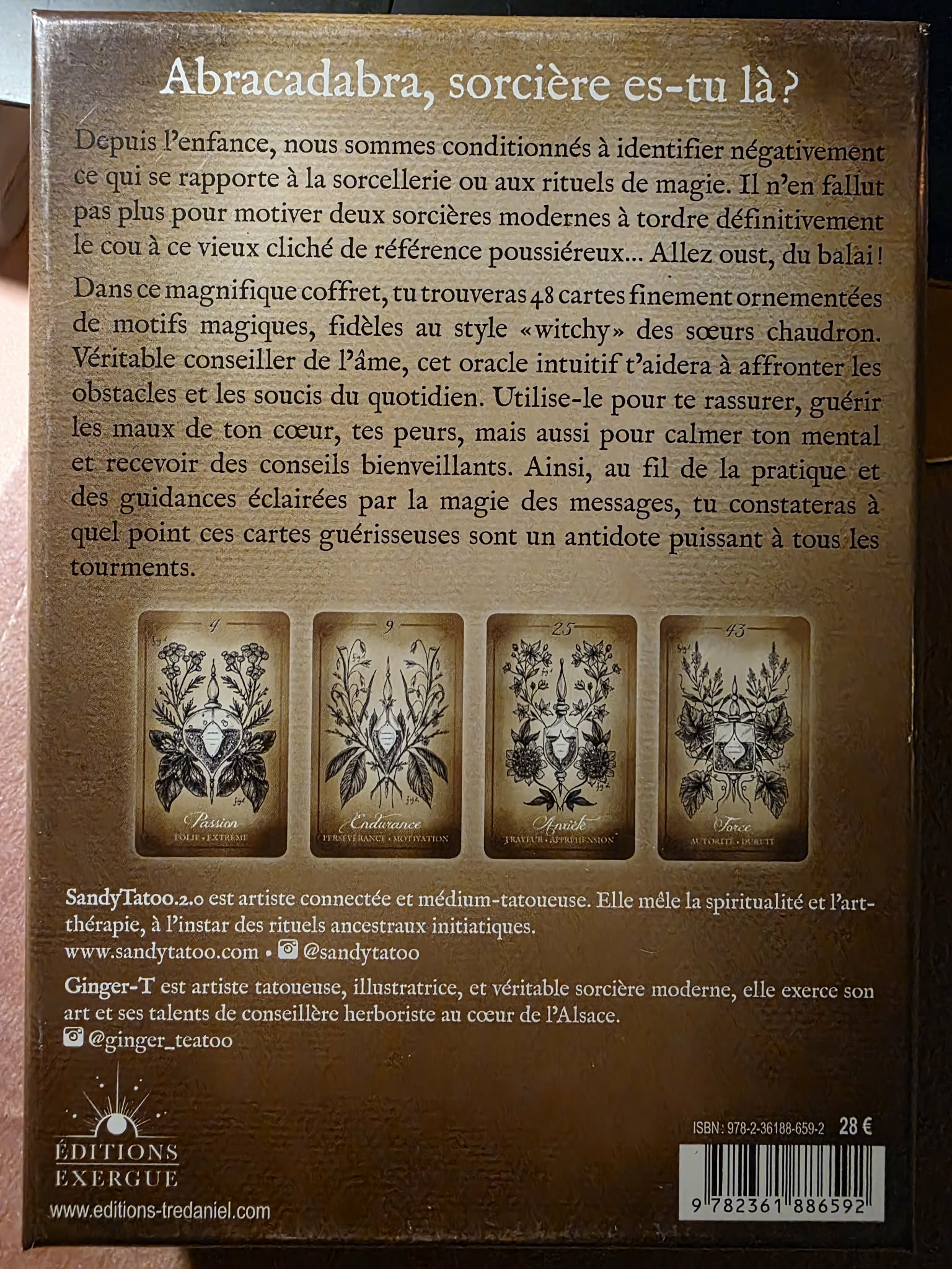 Oracle des Sœurs Chaudron — détail