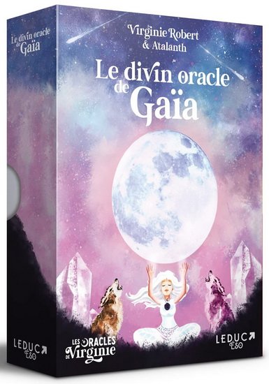 Le Divin Oracle de Gaïia — coffret rigide avec 6 cartes exemples, Virginie Robert & Atalanth